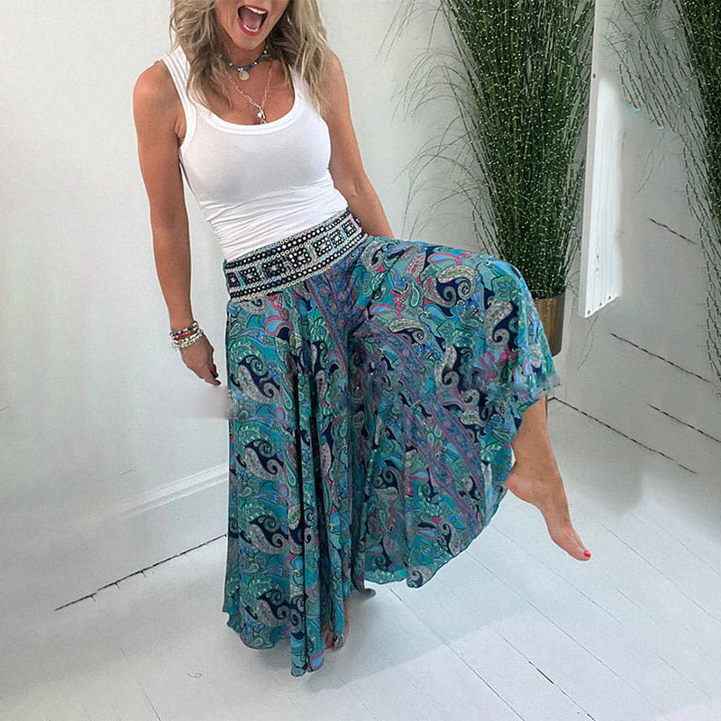 Reagan - Lichtgewicht Boho Chic Broek