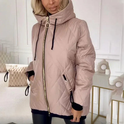 Elena - Elegante Gewatteerde Jas