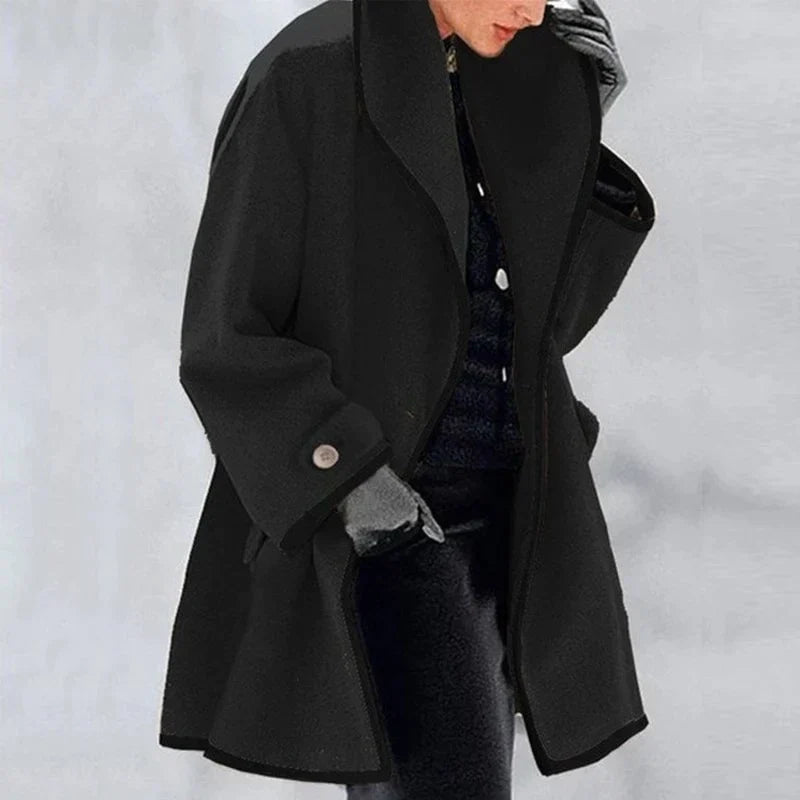 Demi | Zachte trenchcoat